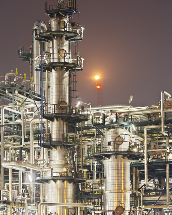 Industrial manufacturing plant